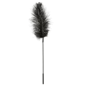 SPORTSHEETS - Black Ostrich Feather