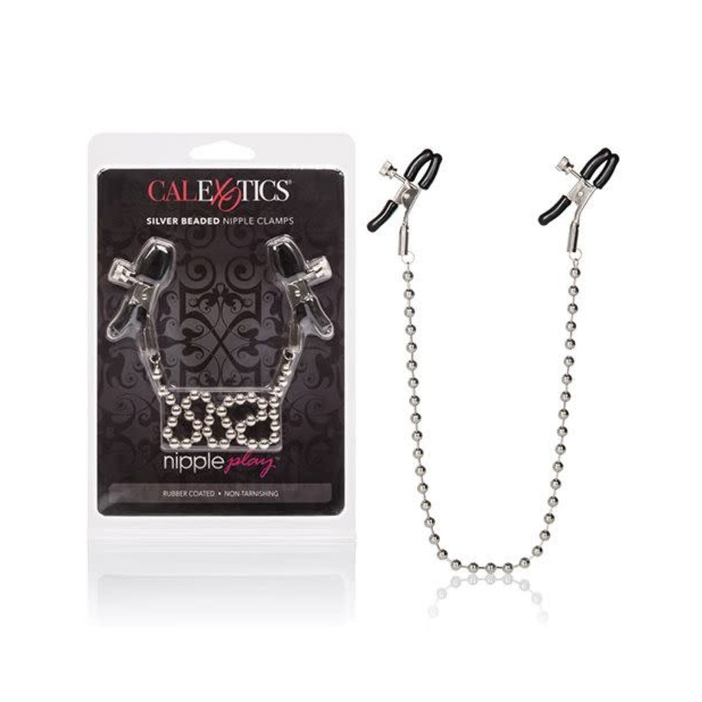 CALEXOTIC - Silver Beaded Nipple Clamps