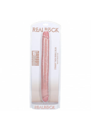 REAL ROCK - 16' Straight Thick Double Dildo