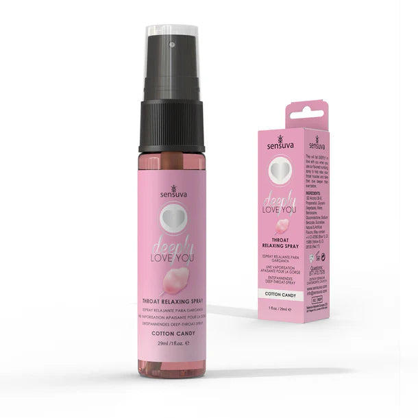 SENSUVA - Deeply Love You Throat Relaxing Spray in Cotton Candy