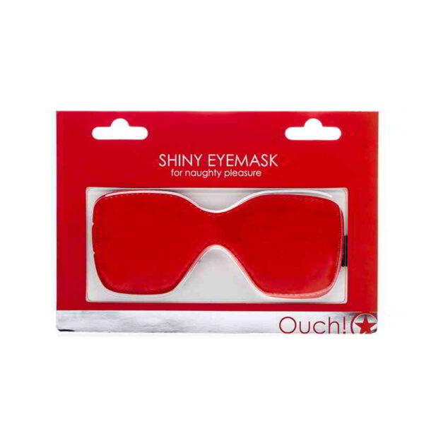 OUCH - Shiny Eye Mask (RED)
