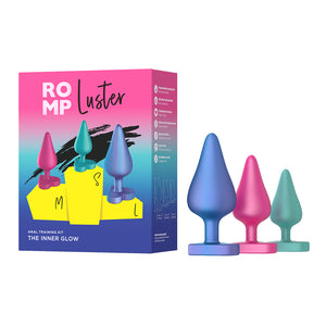 ROMP - Luster 3 pk Anal Plugs