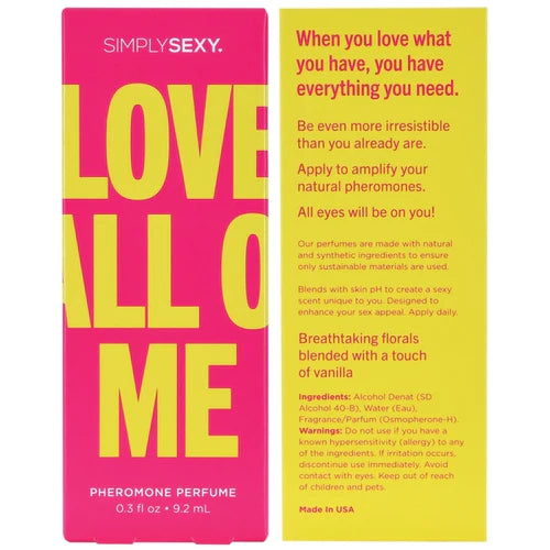 SIMPLY SEXY - Love All of Me  Pheromone Infused Perfume