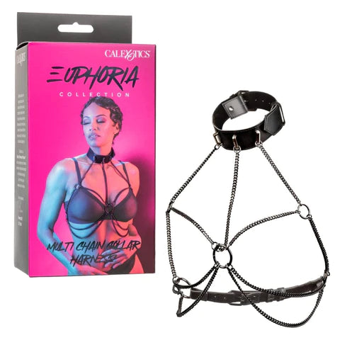 CALEXOTICS - Euphoria Collection Multi Chain Collar Harness