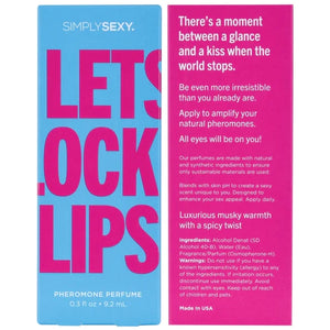 SIMPLY SEXY - Let's Lock Lips Pheromone Infused Perfume