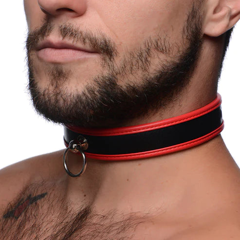 MASTER SERIES - Scarlet Collar with O Ring