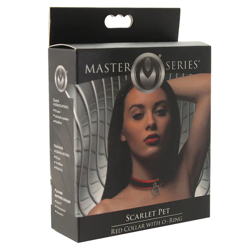 MASTER SERIES - Scarlet Collar with O Ring
