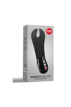 FUN FACTORY - Manta Black Line Vibrating Stroker