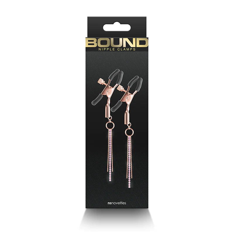 NS NOVETIES- Bound Nipple Clamps D3