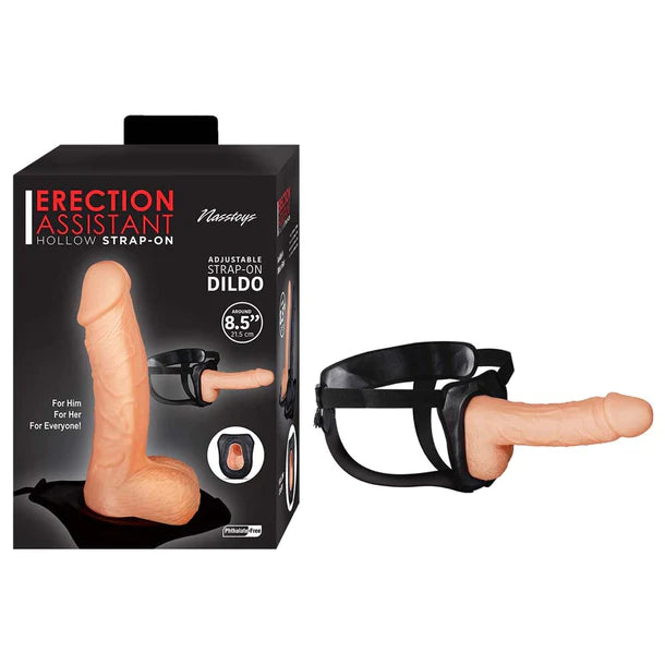 NASSTOYS - Erection |Assistant Hollow Strap-On 8.5'