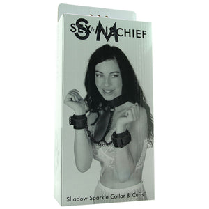 SEX & MISCHIEF - Shadow Sparkle Collar & Cuffs