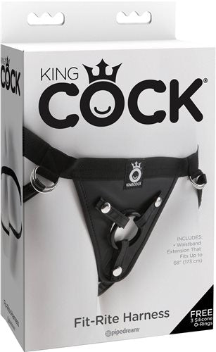 PIPEDREAM -  King Cock Fit Rite Harness