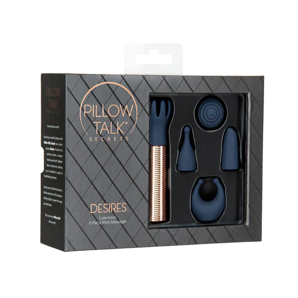 PILLOW TALK - Desires 6 piece Mini Massager