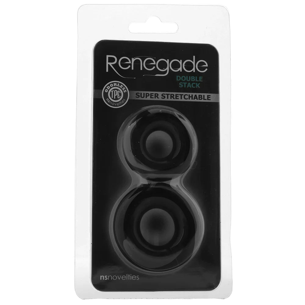 NS NOVELTIES - Renegade Double Stack Cock Rings