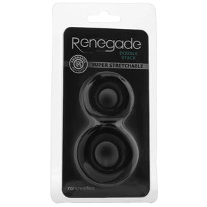 NS NOVELTIES - Renegade Double Stack Cock Rings