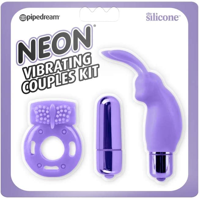 PIPEDREAM - Neon Vibrating Couples Kit