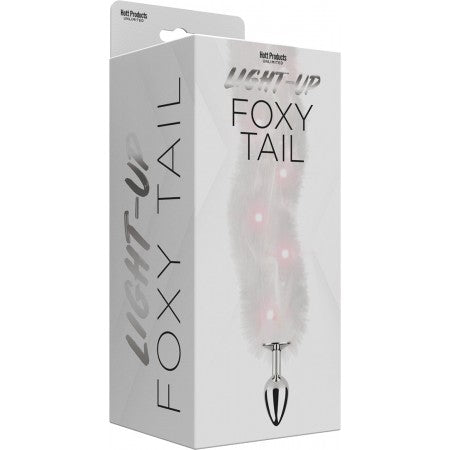HOTT PRODUCTS - Light-Up Foxy Tail Anal Plug
