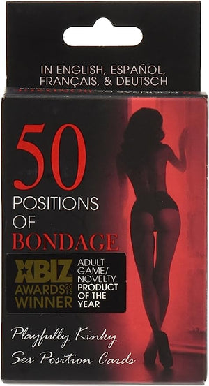 KHEPER - 50 Positions of Bondage Sex Position Cards