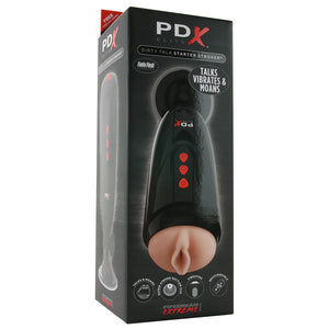 PIPEDREAM - Dirty Talk Interactive Vibrating Stroker